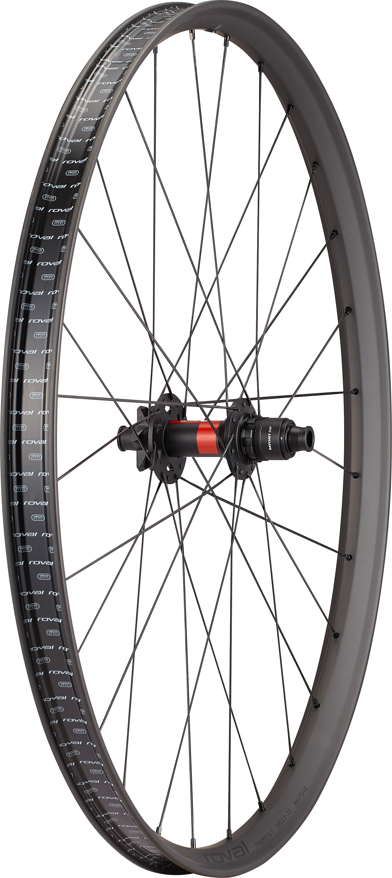 Specialized   Traverse Sl Ii 240 6b 29" Rear   Satin Carbon Gloss Black fra Roval