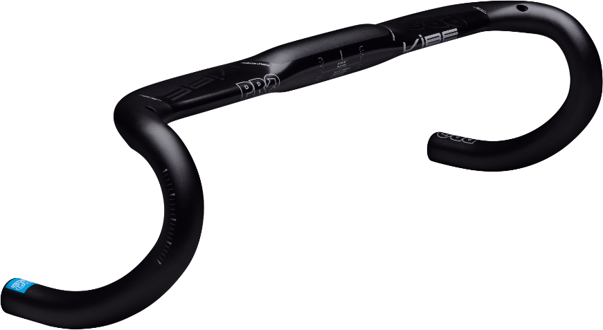 Vibe Aero Alu Styr 40cm 31.8mm Alloy   Sort fra Pro Bikegear