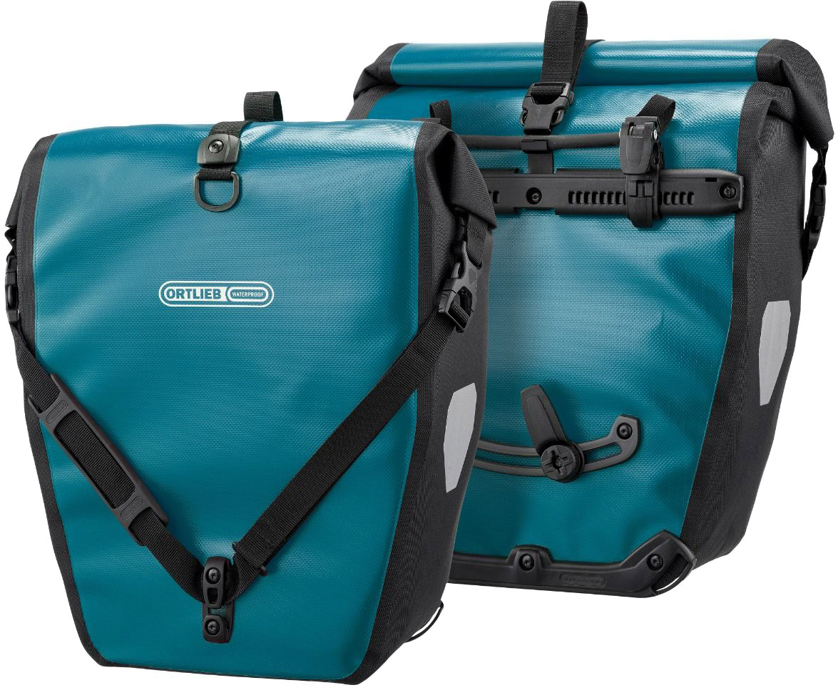Back Roller Classic Cykeltasker   Turkis fra Ortlieb