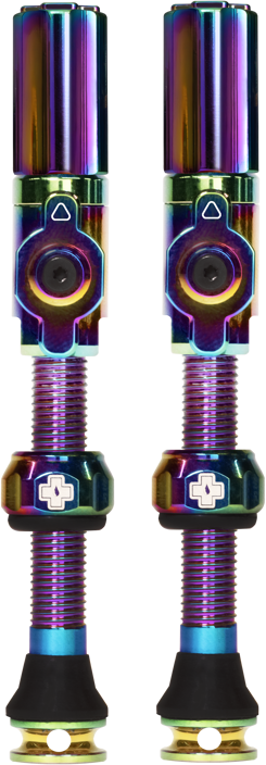 Muc Off Big Bore Hybrid Tubeless Ventil 45mm   Iridescent fra Muc-off