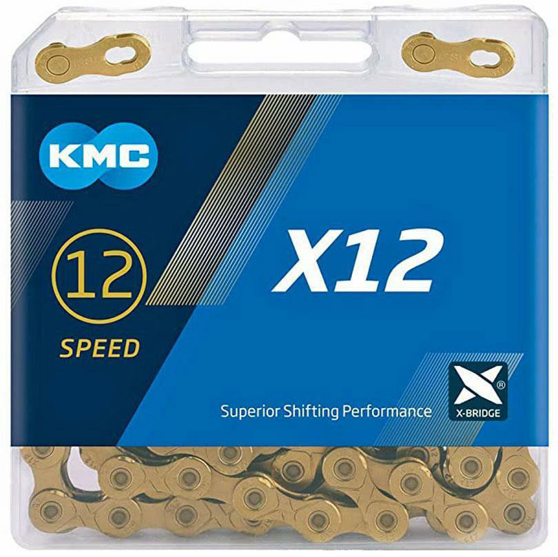 Kæde X12 1 2" X 11 128 126 Links fra Kmc