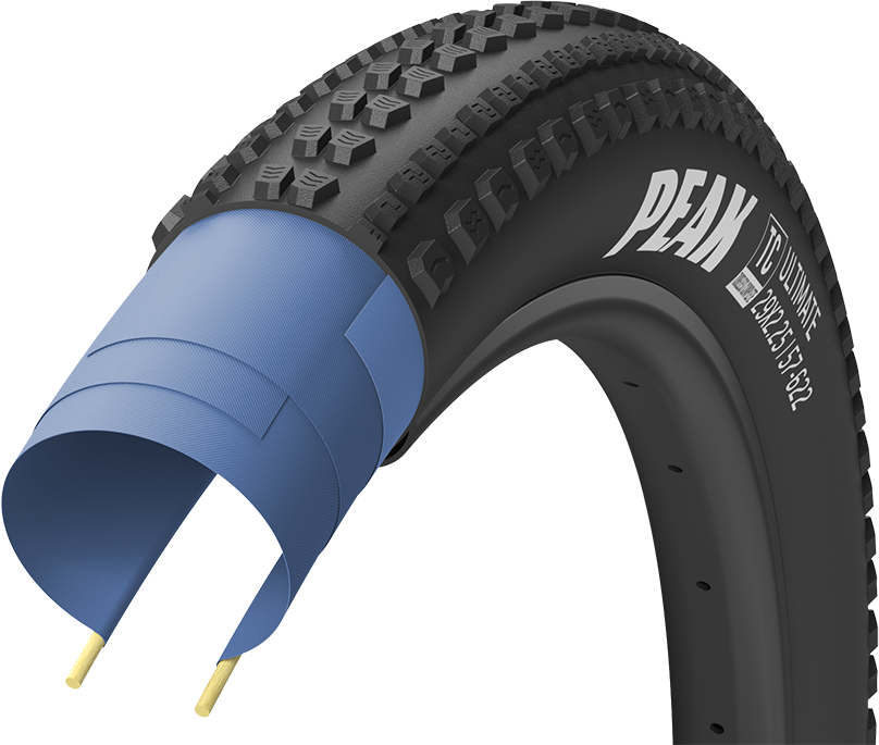Peak Mtb Tubeless Complete 29x2.25   Sort fra Goodyear