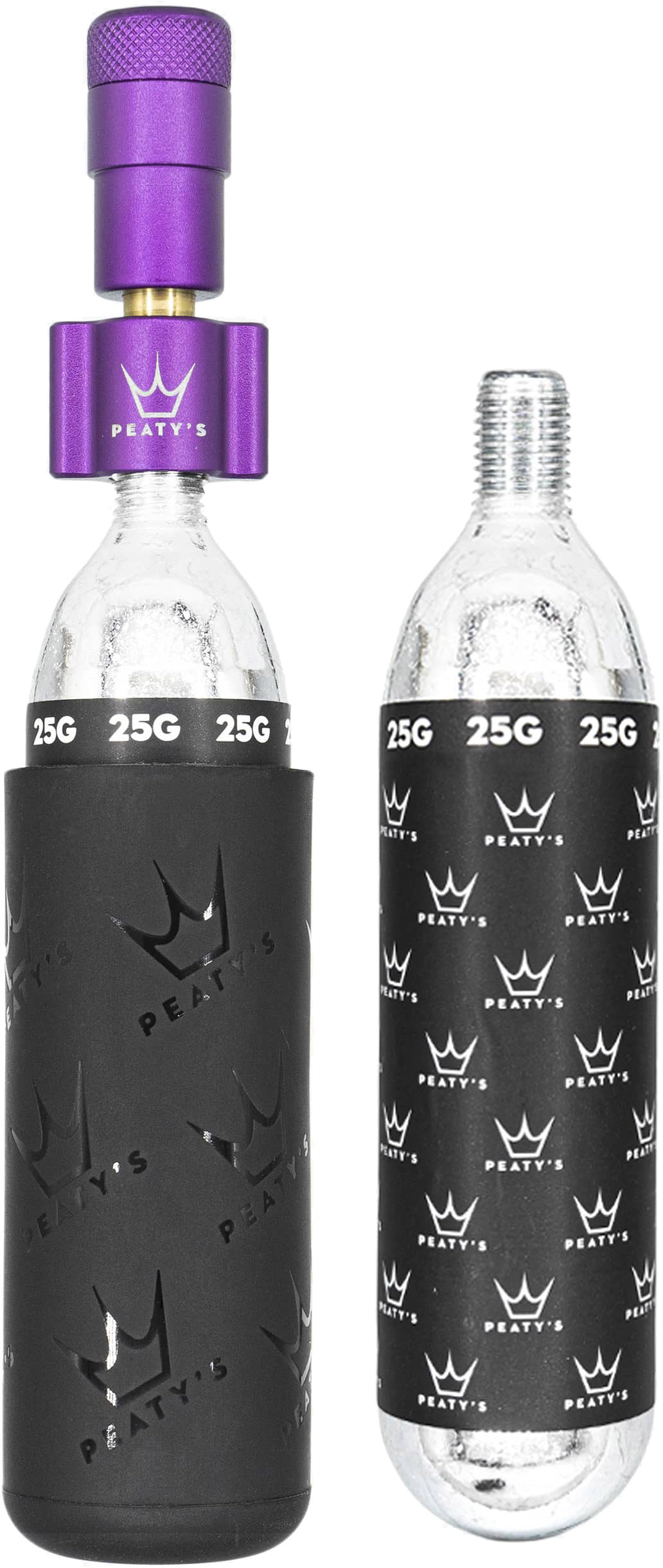 Holeshot Co2 Inflator 16g   Violet fra Peaty's