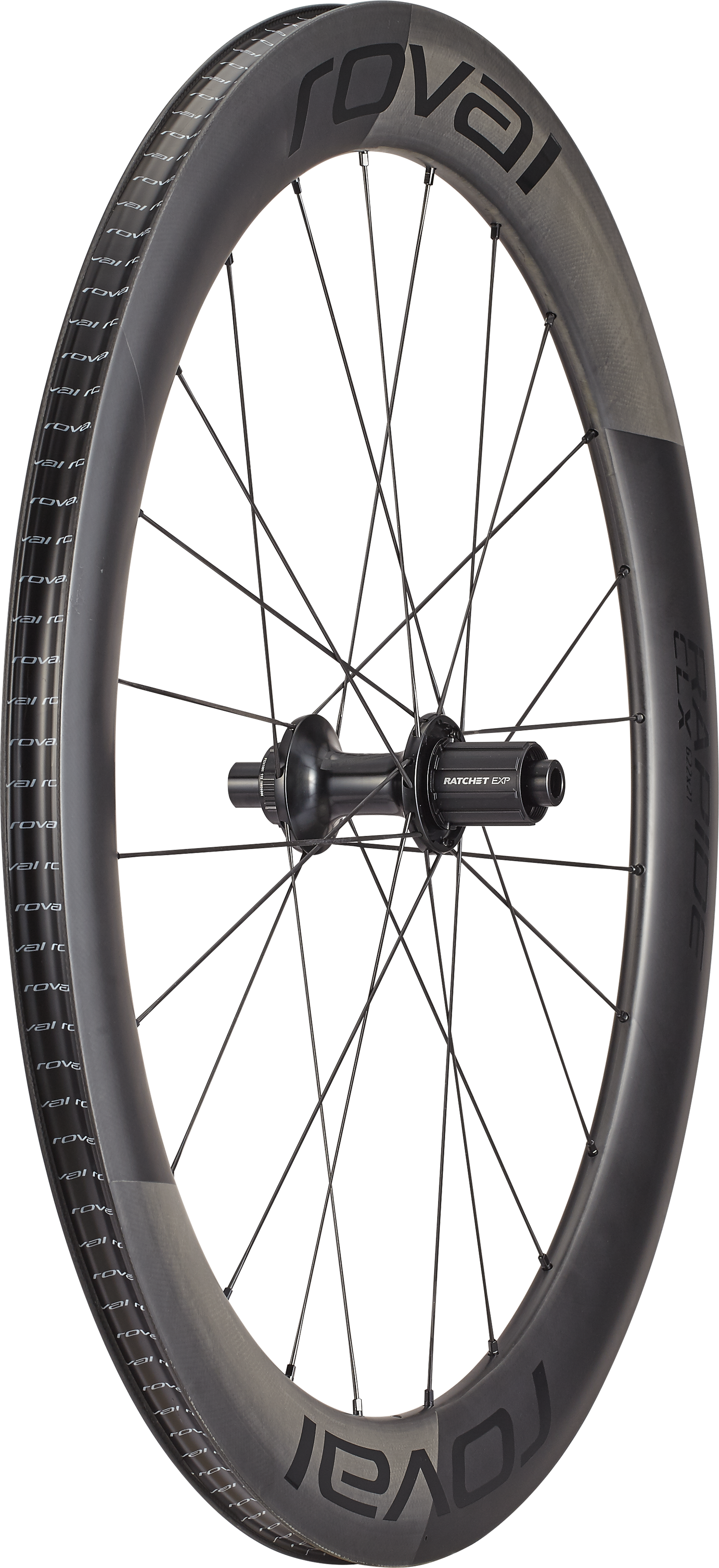 Specialized   Rapide Clx Ii Baghjul   Satin Carbon Gloss Black fra Roval