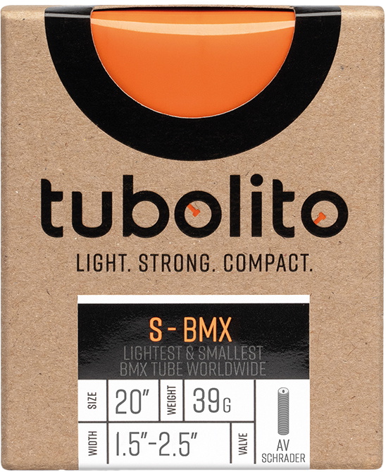 S Tubo Bmx 20x1.5 2.5   Schrader 40mm (39g) fra Tubolito