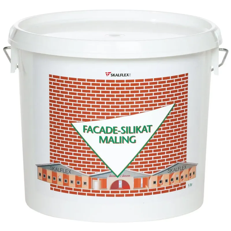 Silikatmaling   Farve 001 5lt fra Skalflex