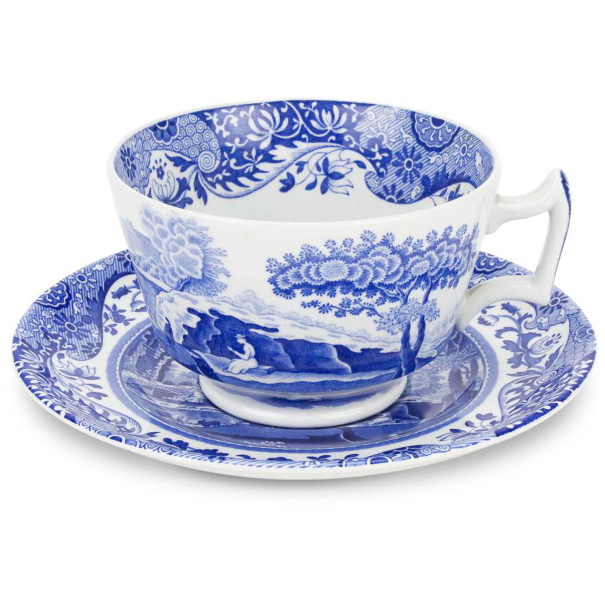 Morgenmadskop M. Underkop 'blue Italian' fra Spode