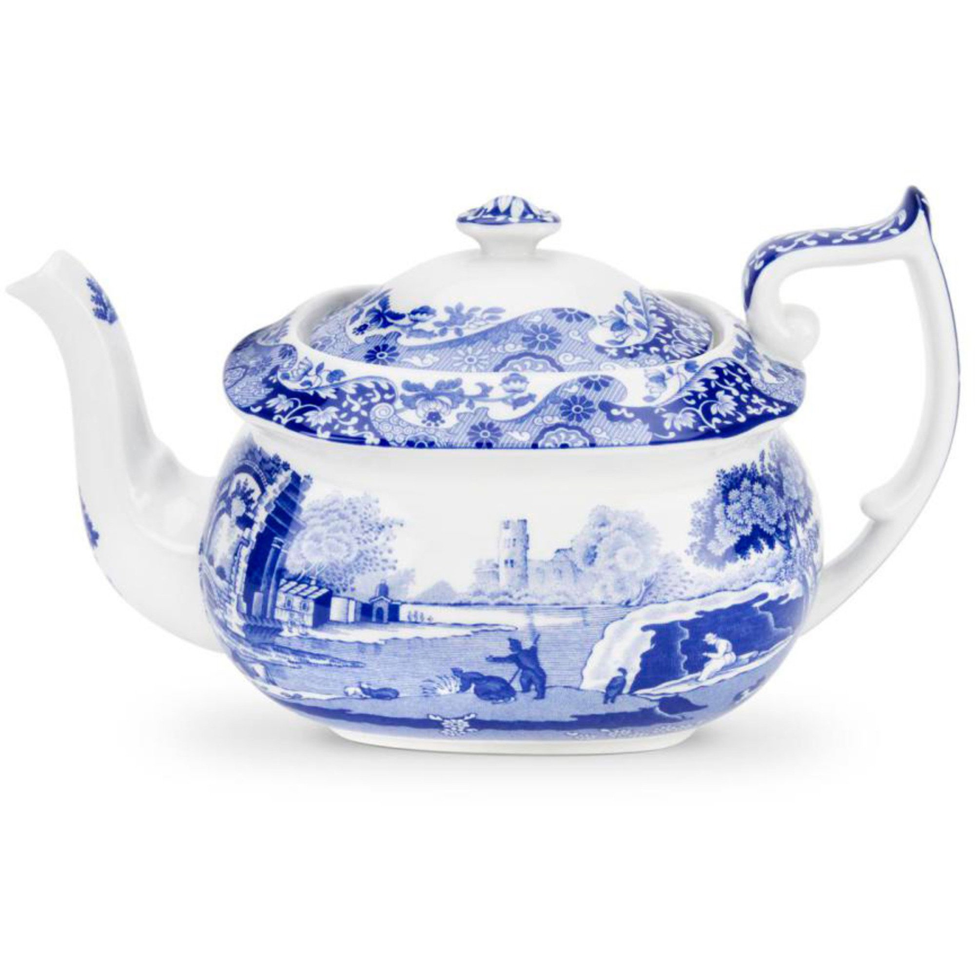 Tekande 'blue Italian' fra Spode