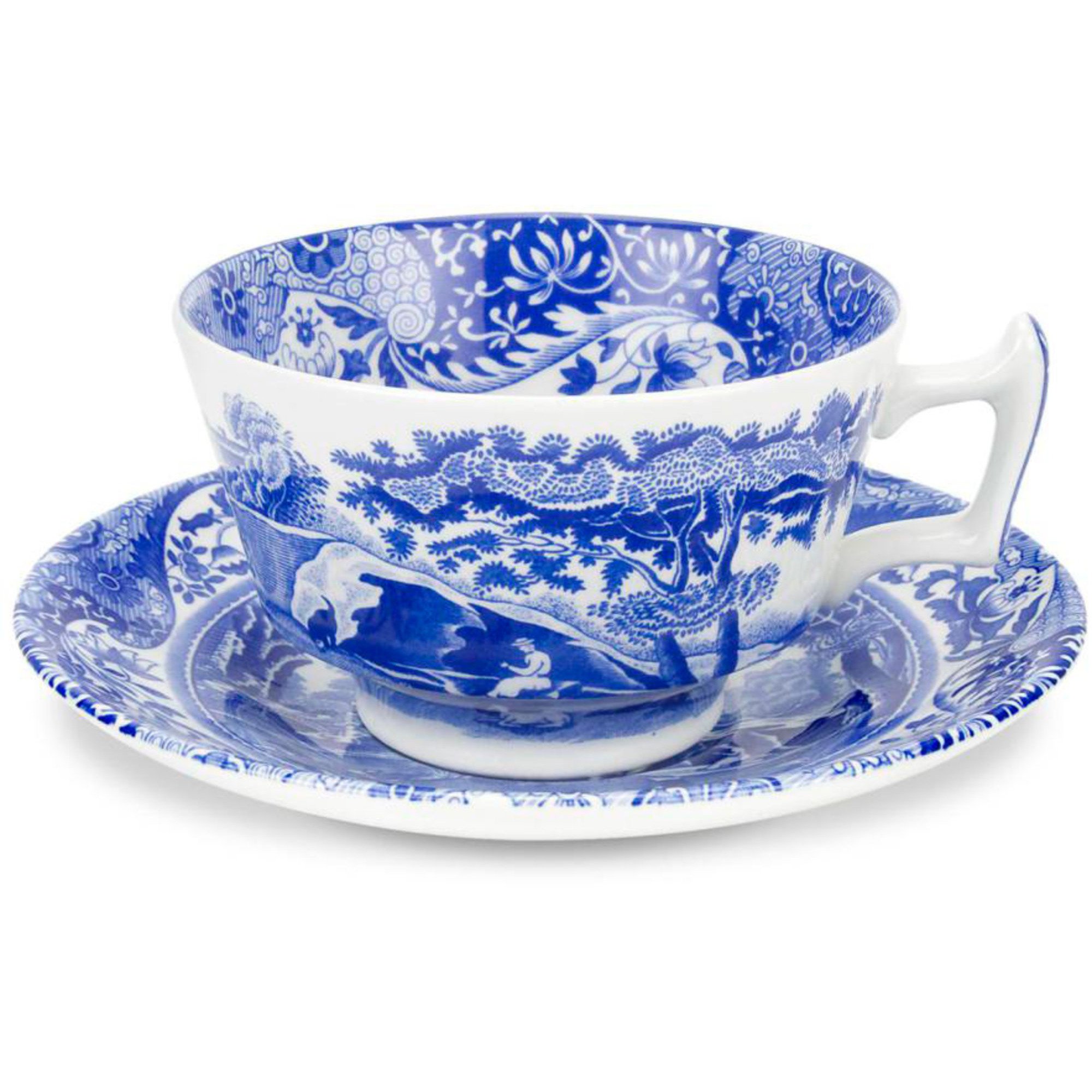 Tekop M. Underkop 'blue Italian' fra Spode