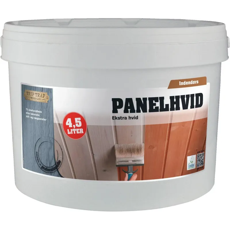 Panelhvid Extra Hvid 4,5lt   Udgået fra Trip Trap