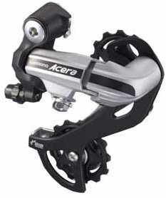 Bagskifter Acera 7 8sp Sølv Rdm360 fra Shimano