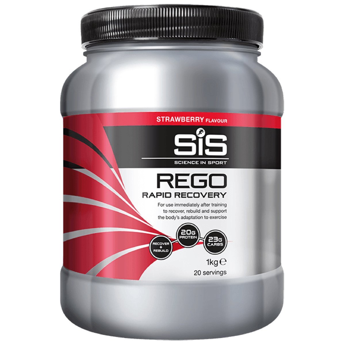 Sis Rego Rapid Recovery Strawberry   1kg fra Science In Sport