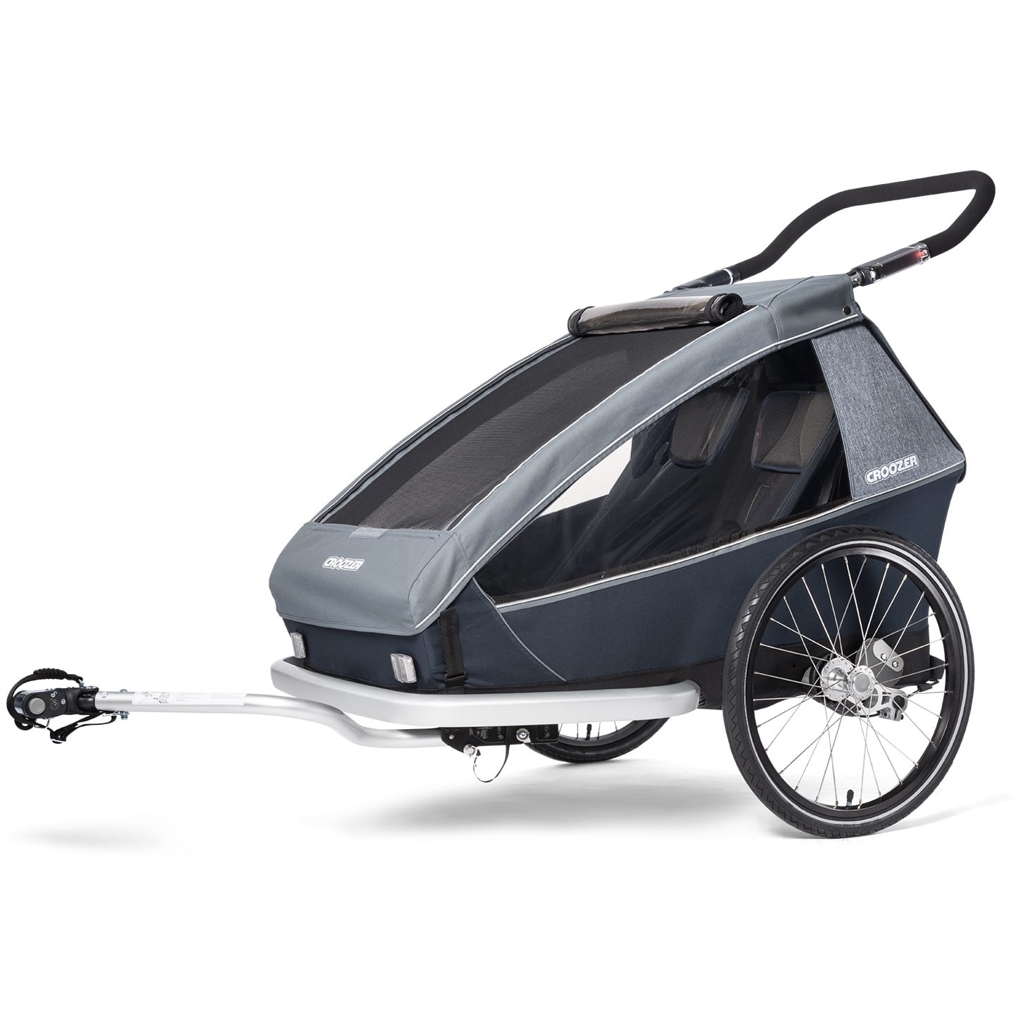 Kid Vaaya 2 Cykeltrailer Til 2 Børn   Blå fra Croozer