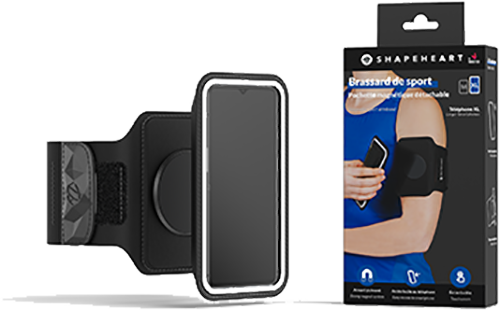 Shapeheart Mobilholder Til Løb 7cmx14cm Smartphone Holder (arge) fra Diverse