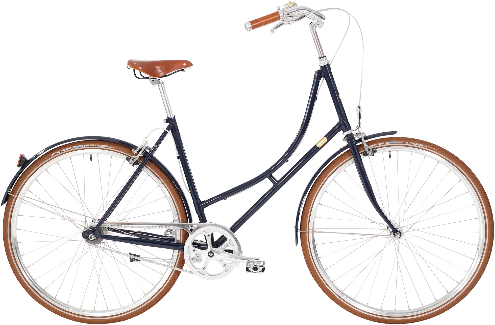 7g Dame Fodbremse 2023   Mørkeblå fra Bike By Gubi