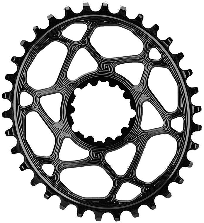 Chainring Direct Mount Singlespeed 34t   Oval   Sram (boost)   Sort fra Absoluteblack