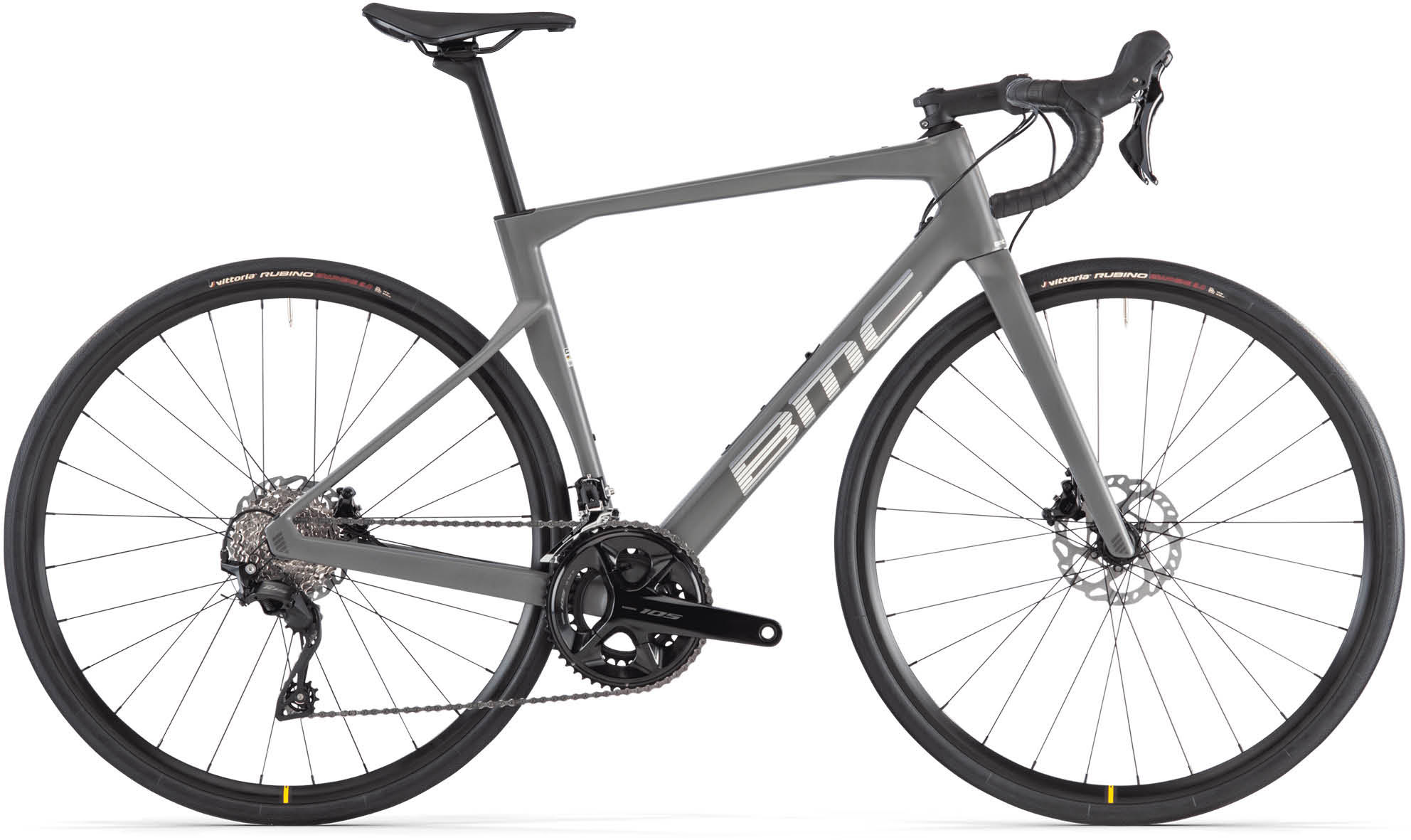Roadmachine Five 2024   Iron Grey   Brushed fra Bmc