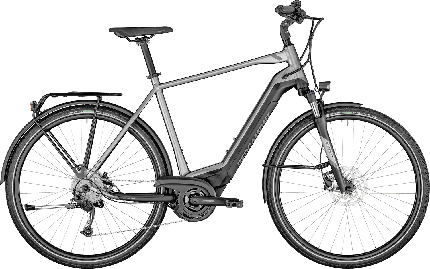 E Horizon Tour 500 Gent 2022   Sølv Grå fra Bergamont