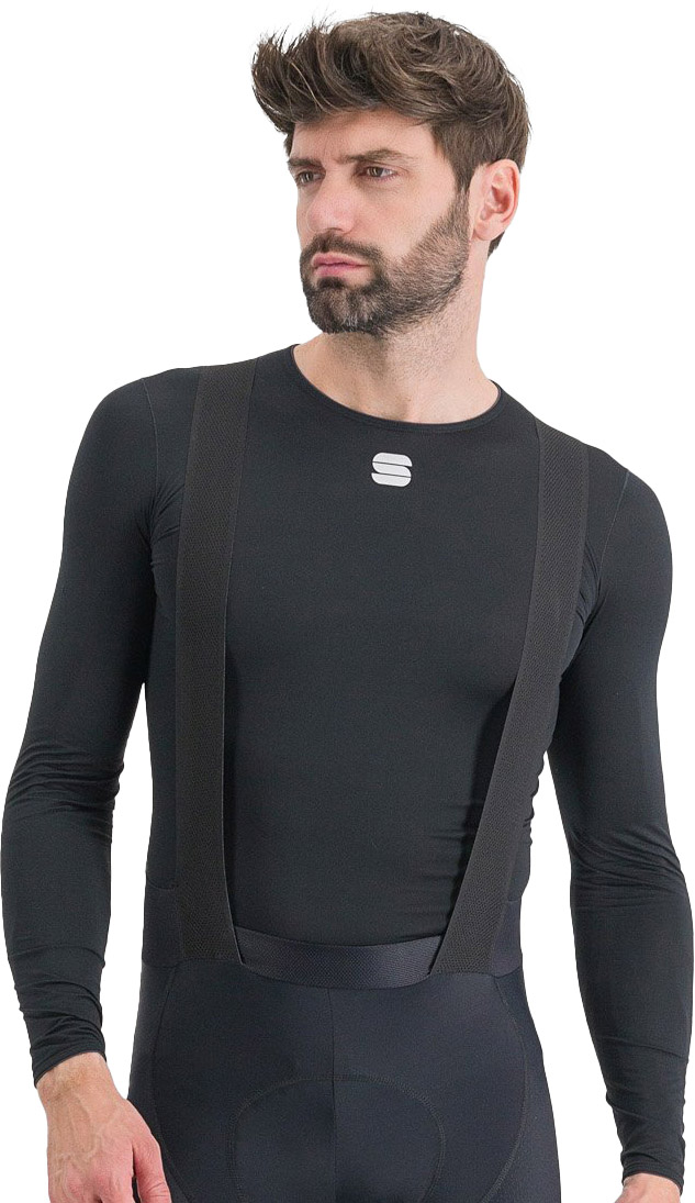 Midweight Layer Tee Long Sleeves   Sort fra Sportful