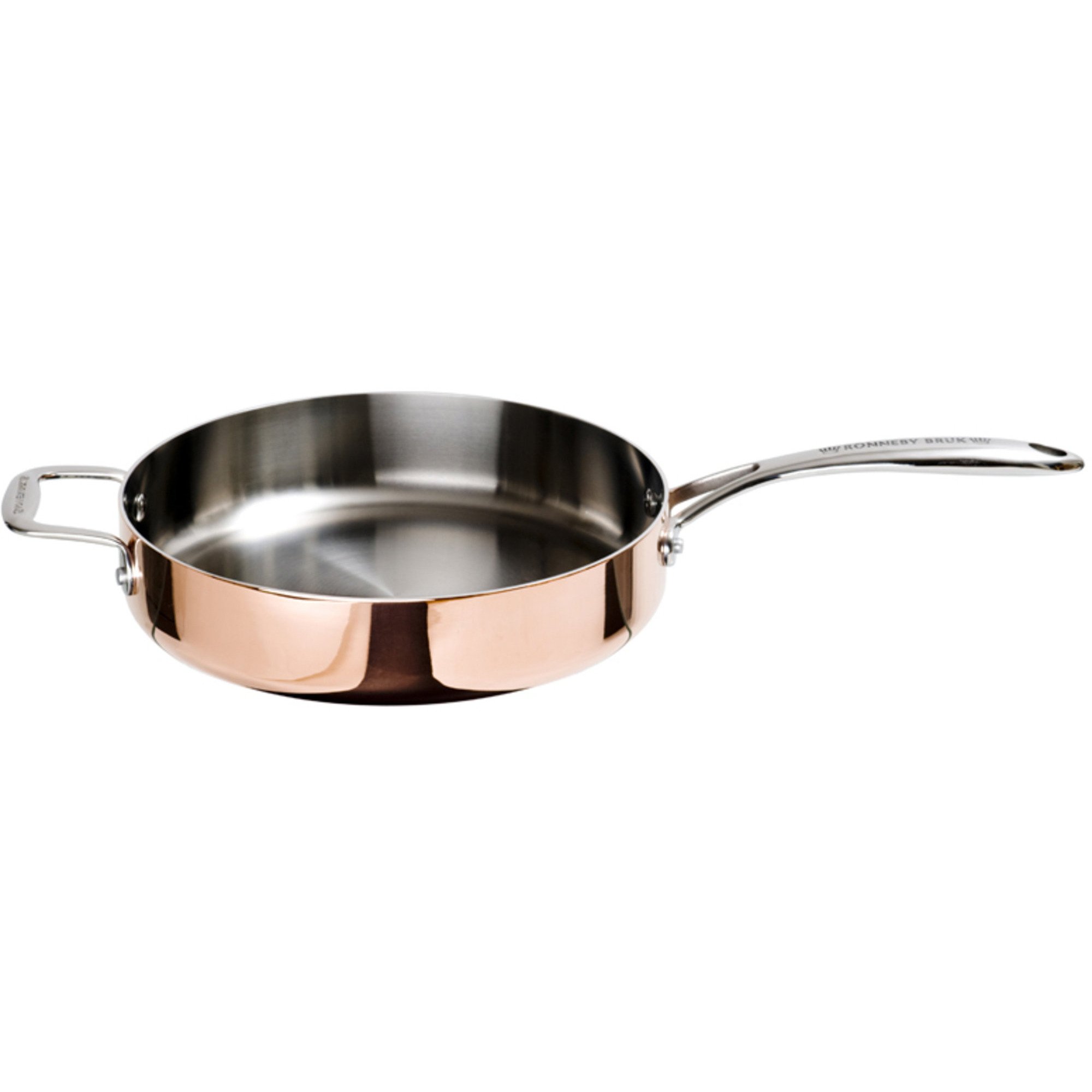 Kobber Sautérpande 26 Cm fra Ronneby Bruk