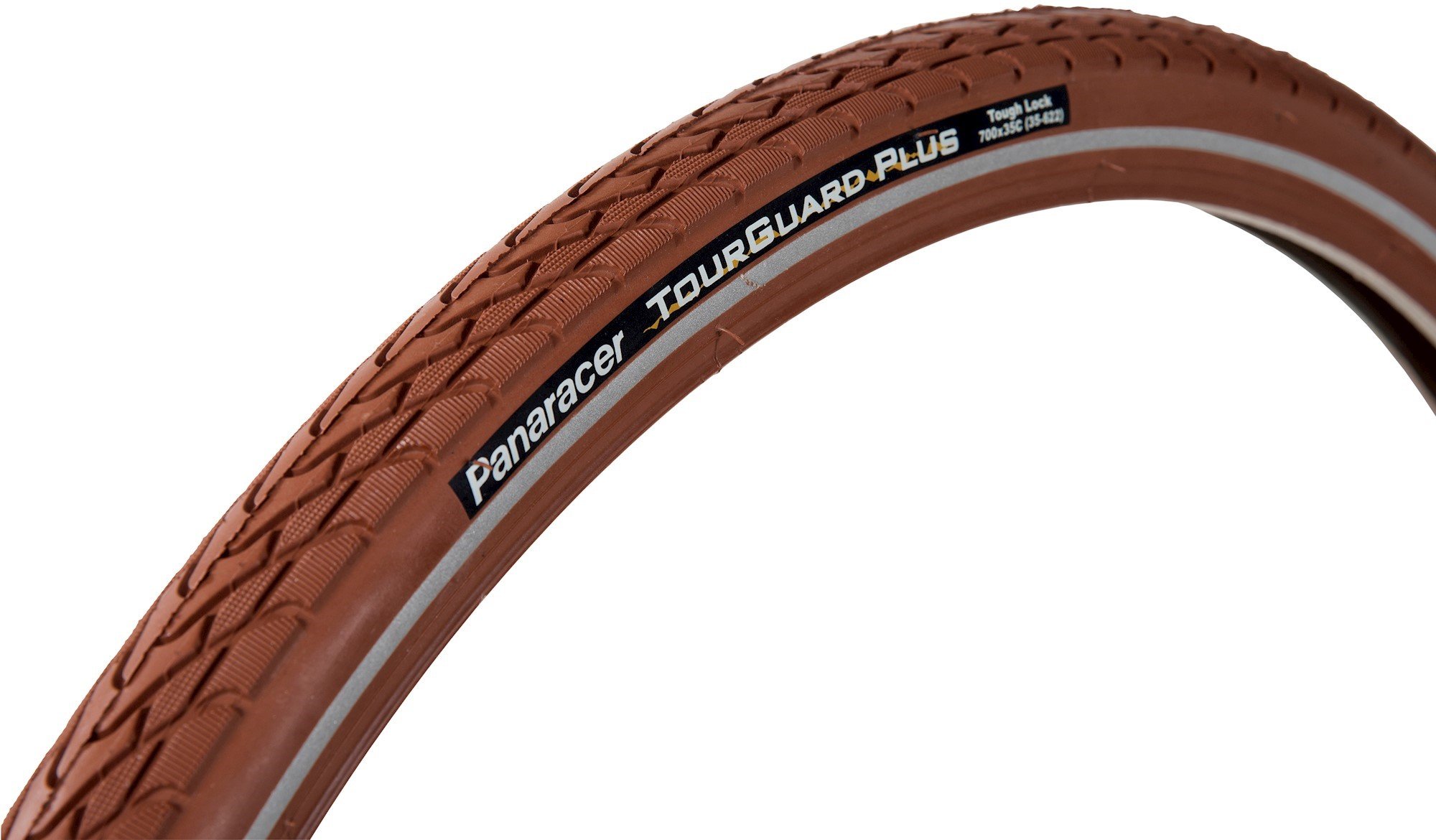 Tourguard+ Brun M Refleks 4.5mm Gummi Indlæg 28" fra Panaracer