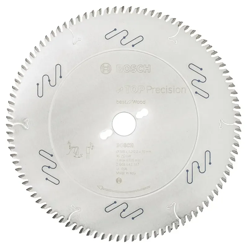 Rundsavsklinge Top Precw 300x3,2x30mm 96t   2608642117 fra Bosch