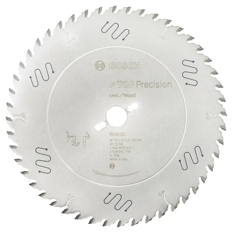 Rundsavsklinge Top Precw 315x3,2x30mm 48t   2608642119 fra Bosch